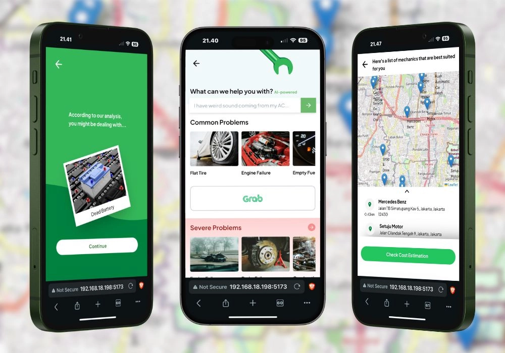 GrabAuto (hackjakarta 2024) preview